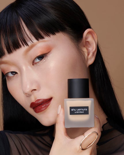 (旧)アンリミテッド ラスティング フルイド/shu uemura/リキッドファンデーションを使ったクチコミ(2枚目)