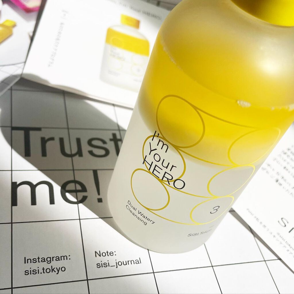 アイムユアヒーロー/SISI/クレンジングウォーターを使ったクチコミ(1枚目)