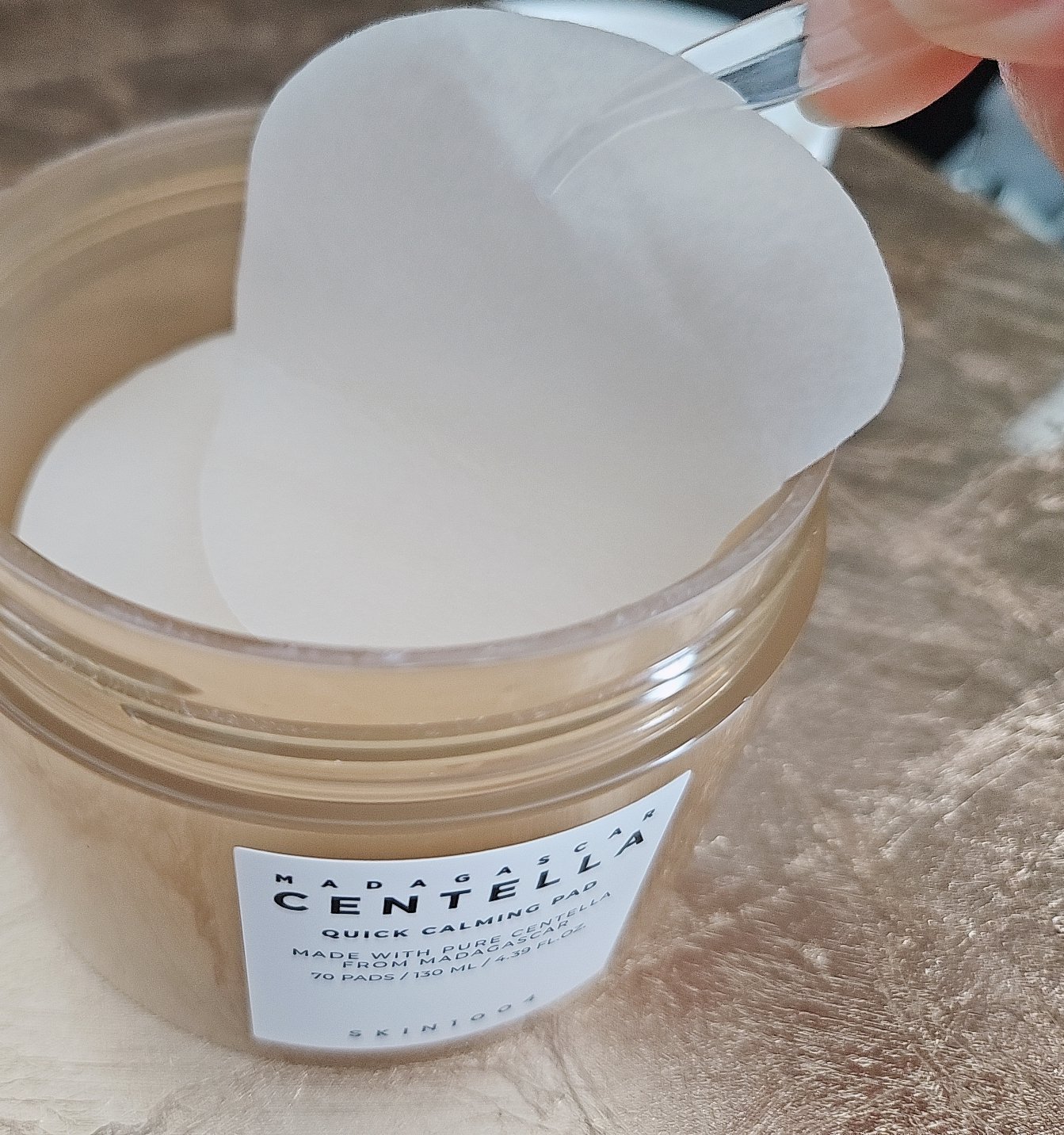 センテラ クイックカーミングパッド/SKIN1004/トナーパッドを使ったクチコミ（2枚目）