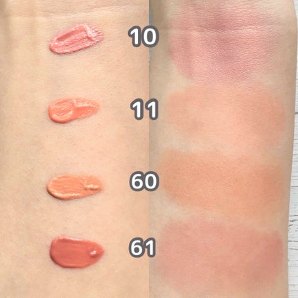 ミニブラッシュキット/AMUSE/リキッドチークを使ったクチコミ(3枚目)