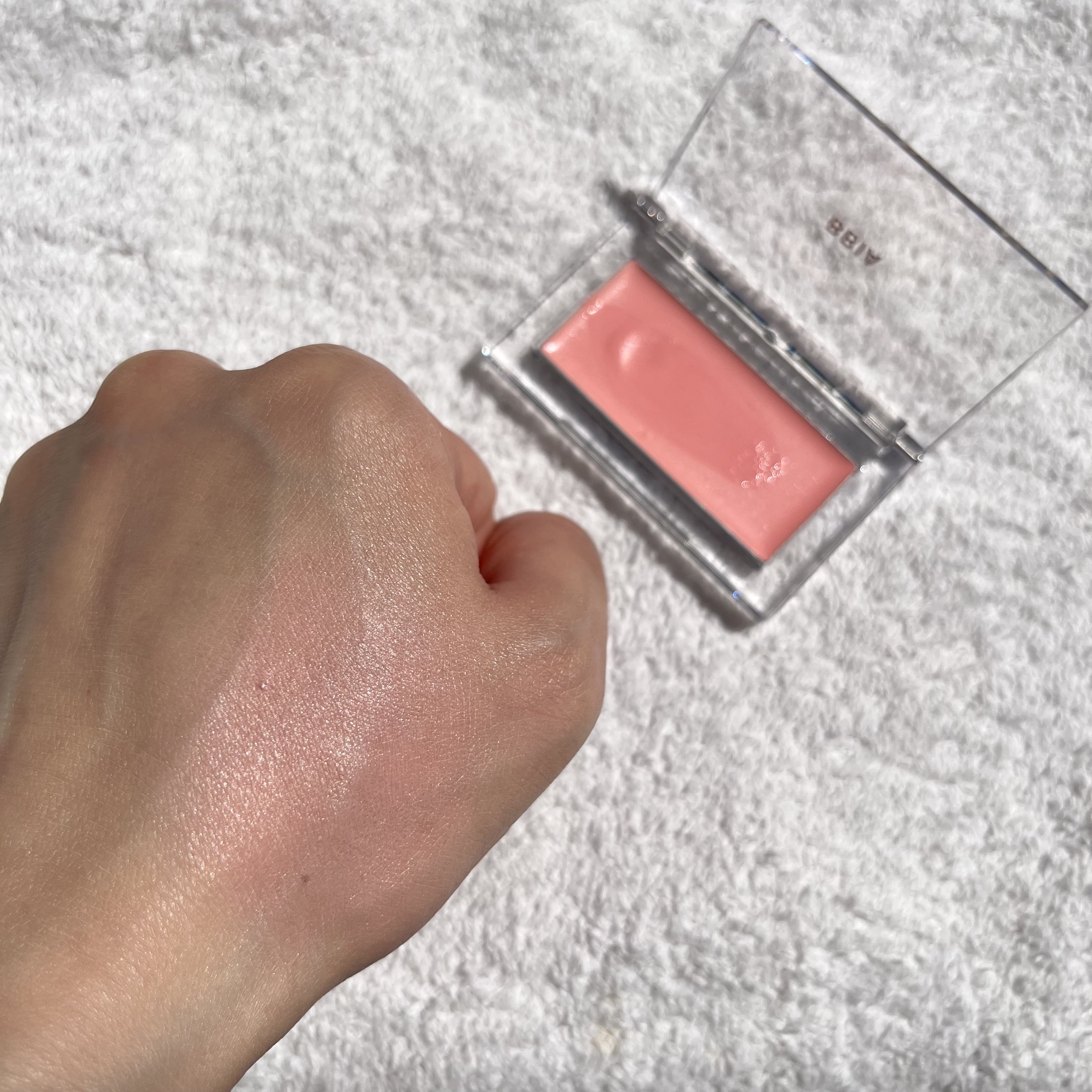 レディトゥーウェアダウニーチーク 02 ダウニーピーチ/BBIA/ジェル・クリームチークを使ったクチコミ（3枚目）