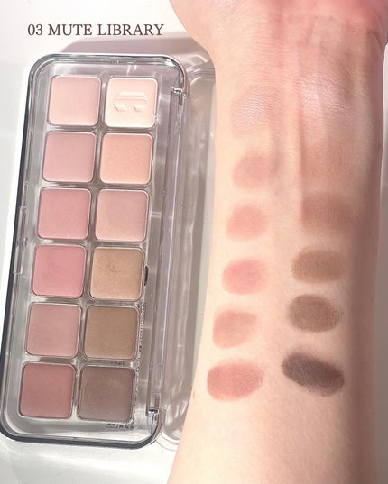プロ アイ パレット エアー/CLIO/アイシャドウパレットを使ったクチコミ(5枚目)