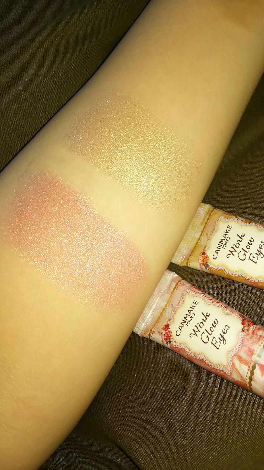 ウィンクグロウアイズ/キャンメイク/ジェル・クリームアイシャドウを使ったクチコミ（3枚目）