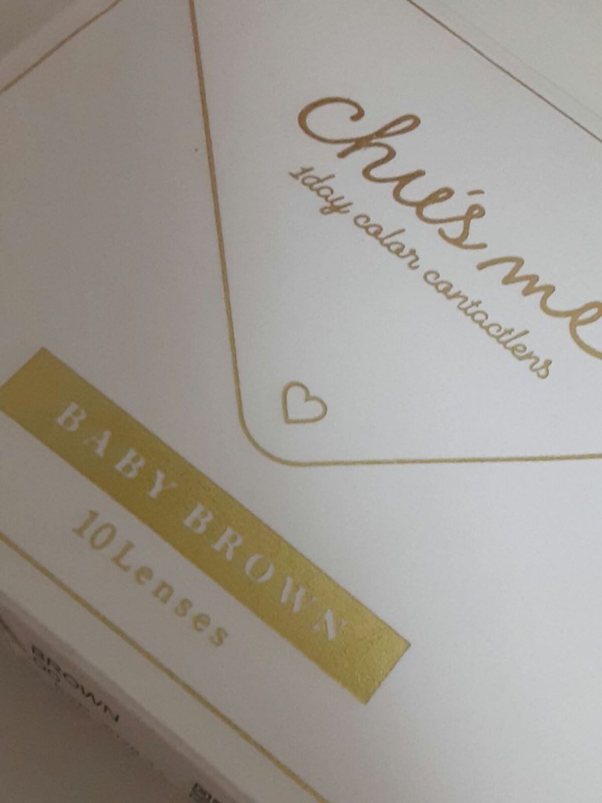 Chu's me 1day/Chu's me/ワンデー(1DAY)カラコンを使ったクチコミ(1枚目)