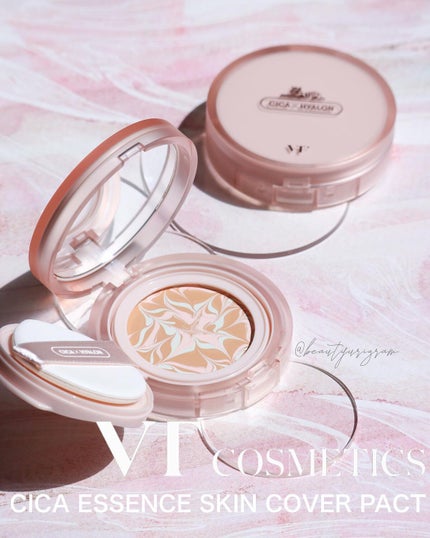 CICA エッセンススキンカバーパクト/VT/パウダーファンデーションを使ったクチコミ(1枚目)
