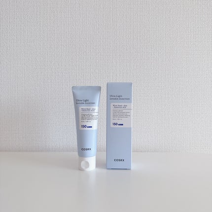 ウルトラライト透明UVクリーム/COSRX/日焼け止めクリームを使ったクチコミ(1枚目)