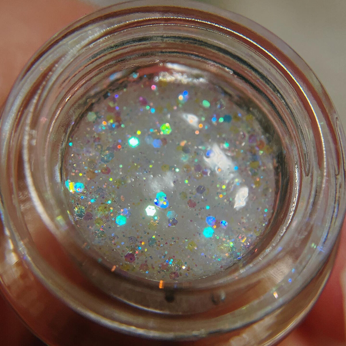 マルチダイヤモンドグリッター EX-1/KATE/ジェル・クリームアイシャドウを使ったクチコミ（2枚目）