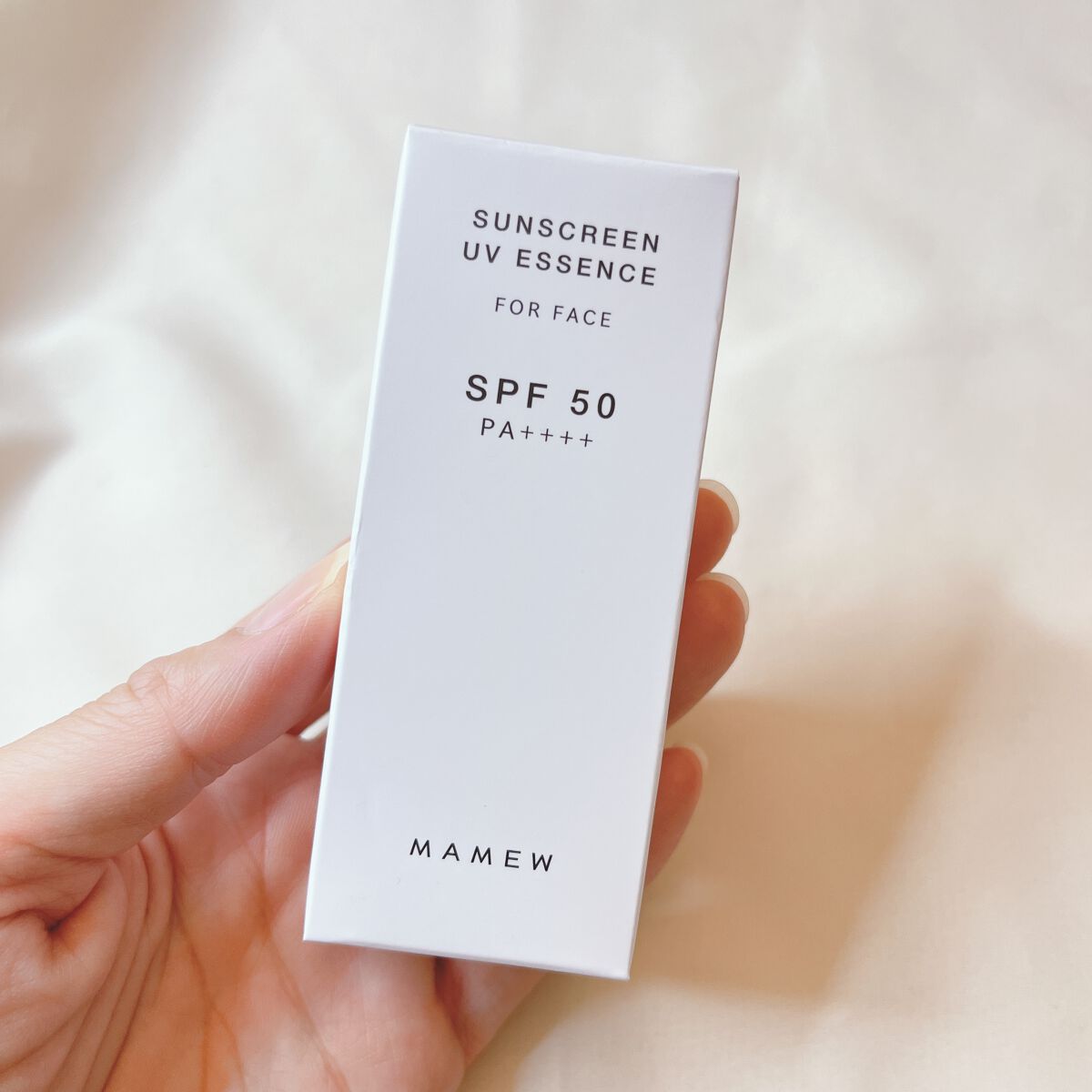 サンスクリーンUVエッセンス/MAMEW(マミュ)/日焼け止めクリームを使ったクチコミ(2枚目)