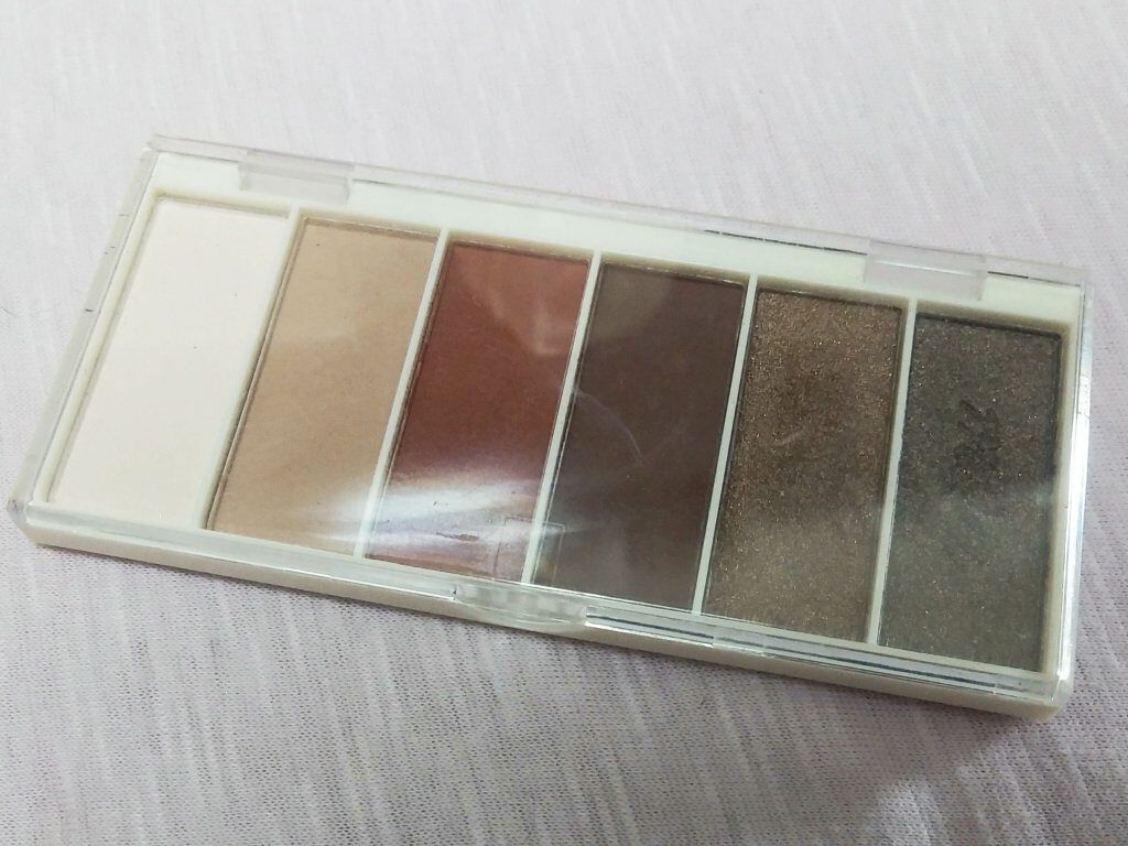 miia 6色アイシャドウ/DAISO/アイシャドウパレットを使ったクチコミ（2枚目）