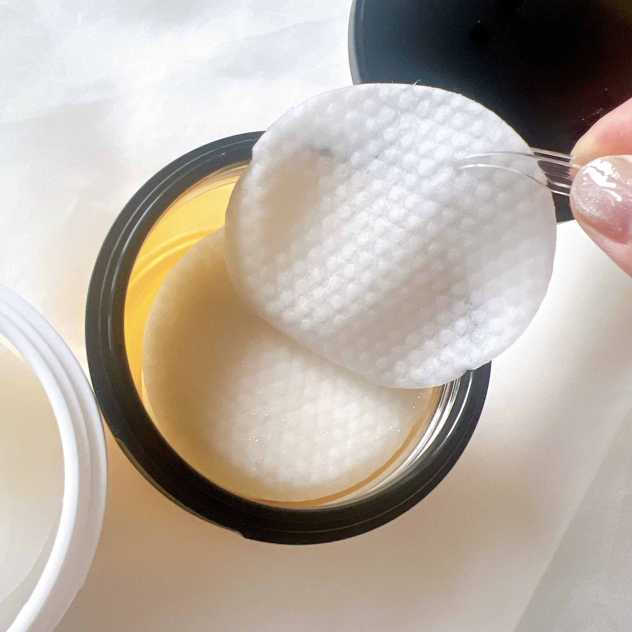 NACIFIC フレッシュハーブオリジントナーパッドのクチコミ「NACIFICのトナーパッドが推し♡

最近、乾燥肌なのでパックやパッドにハマってるんだけど、.....」（3枚目）