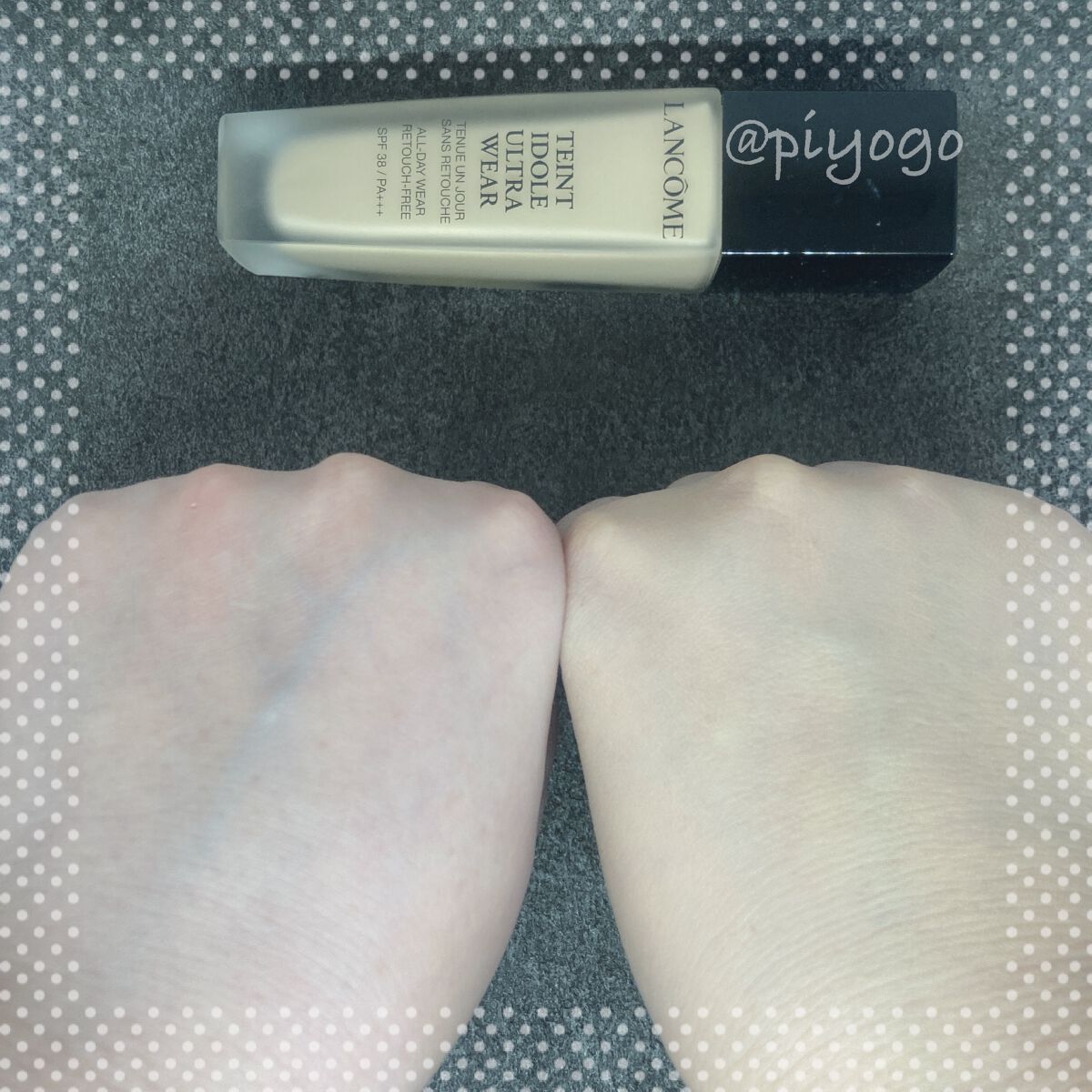 タンイドル ウルトラ ウェア リキッド/LANCOME/リキッドファンデーションを使ったクチコミ(4枚目)