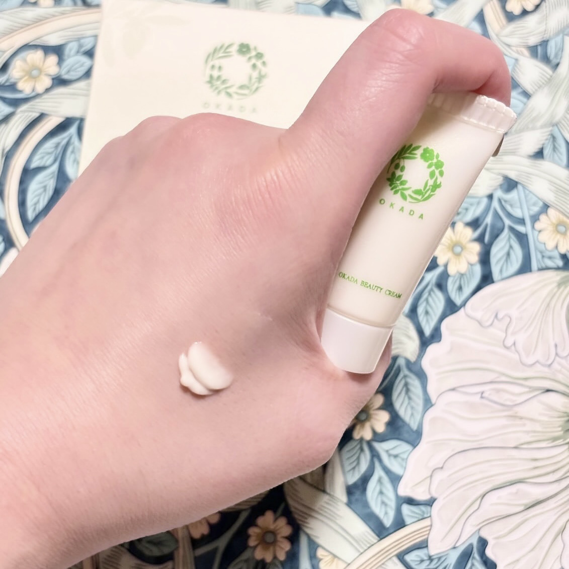 岡田美容クリーム/無添加工房 OKADA/フェイスクリームを使ったクチコミ（2枚目）