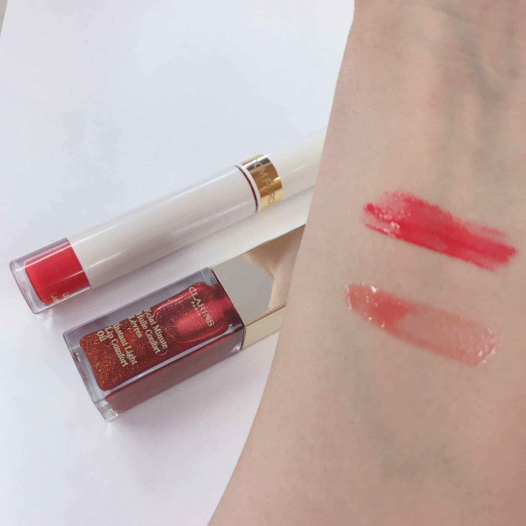 コンフォート リップオイル /CLARINS/リップグロスを使ったクチコミ(3枚目)