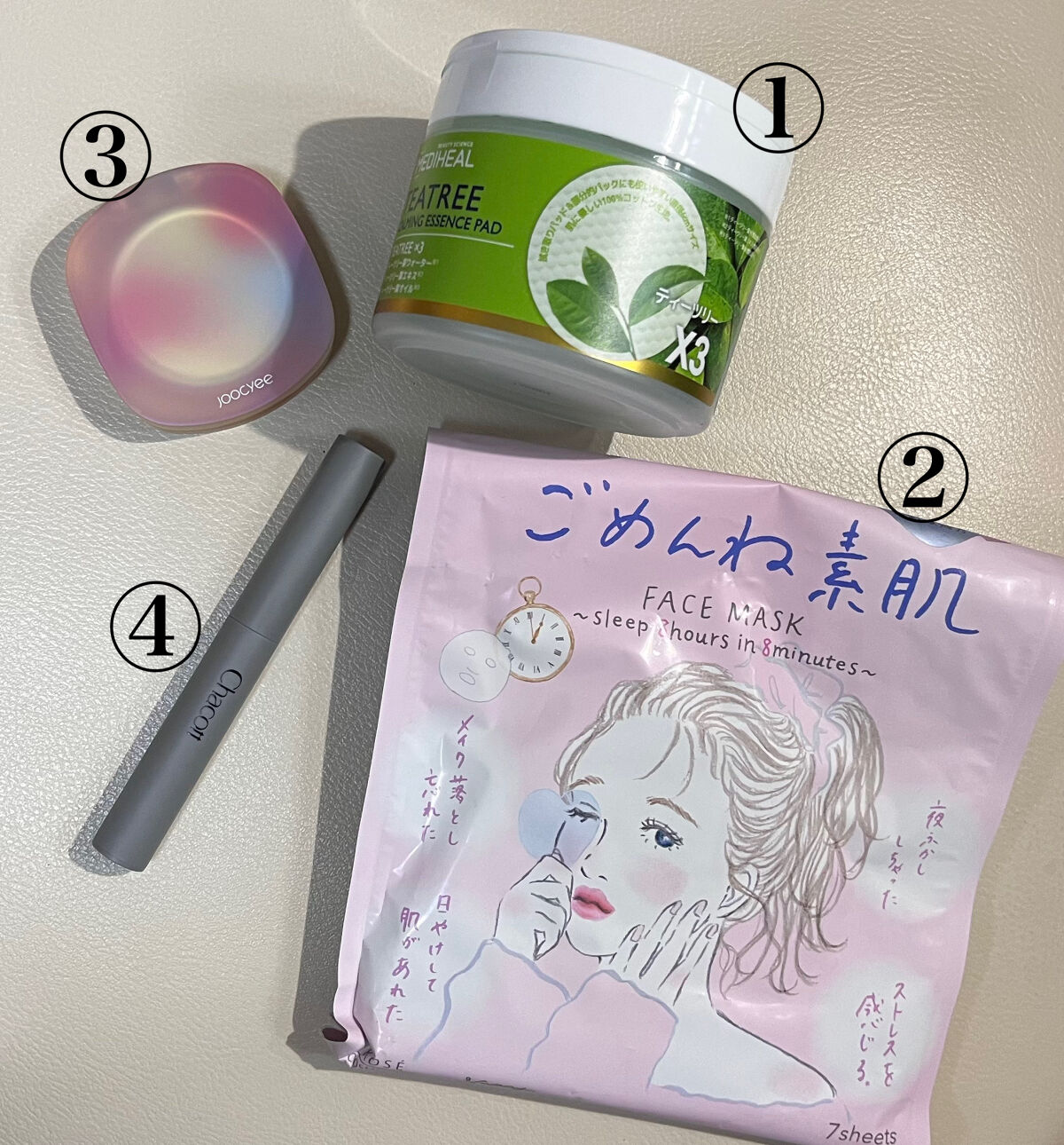 ティーツリーカーミングエッセンスパッド/MEDIHEAL/トナーパッドを使ったクチコミ（2枚目）