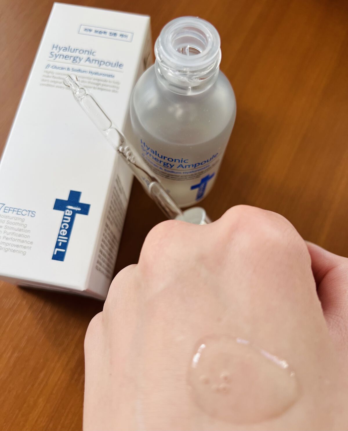 ヒアルロニックシナジーアンプル/IANCELL/美容液を使ったクチコミ（2枚目）