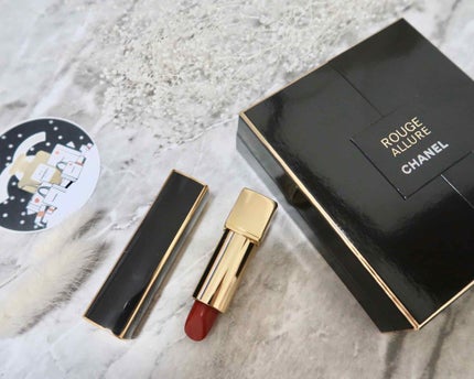 ルージュ アリュール/CHANEL/口紅を使ったクチコミ(3枚目)