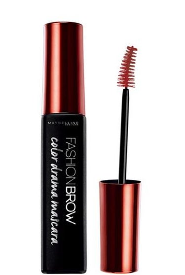 MAYBELLINE NEW YORK ファッションブロウ カラードラマ マスカラ バーガンディ