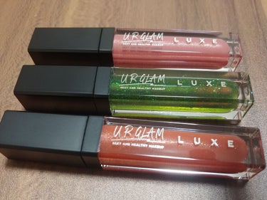 UR GLAM LUXE　TINT LIP GLOSS クリアグリーン/U R GLAM/リップグロスを使ったクチコミ（3枚目）