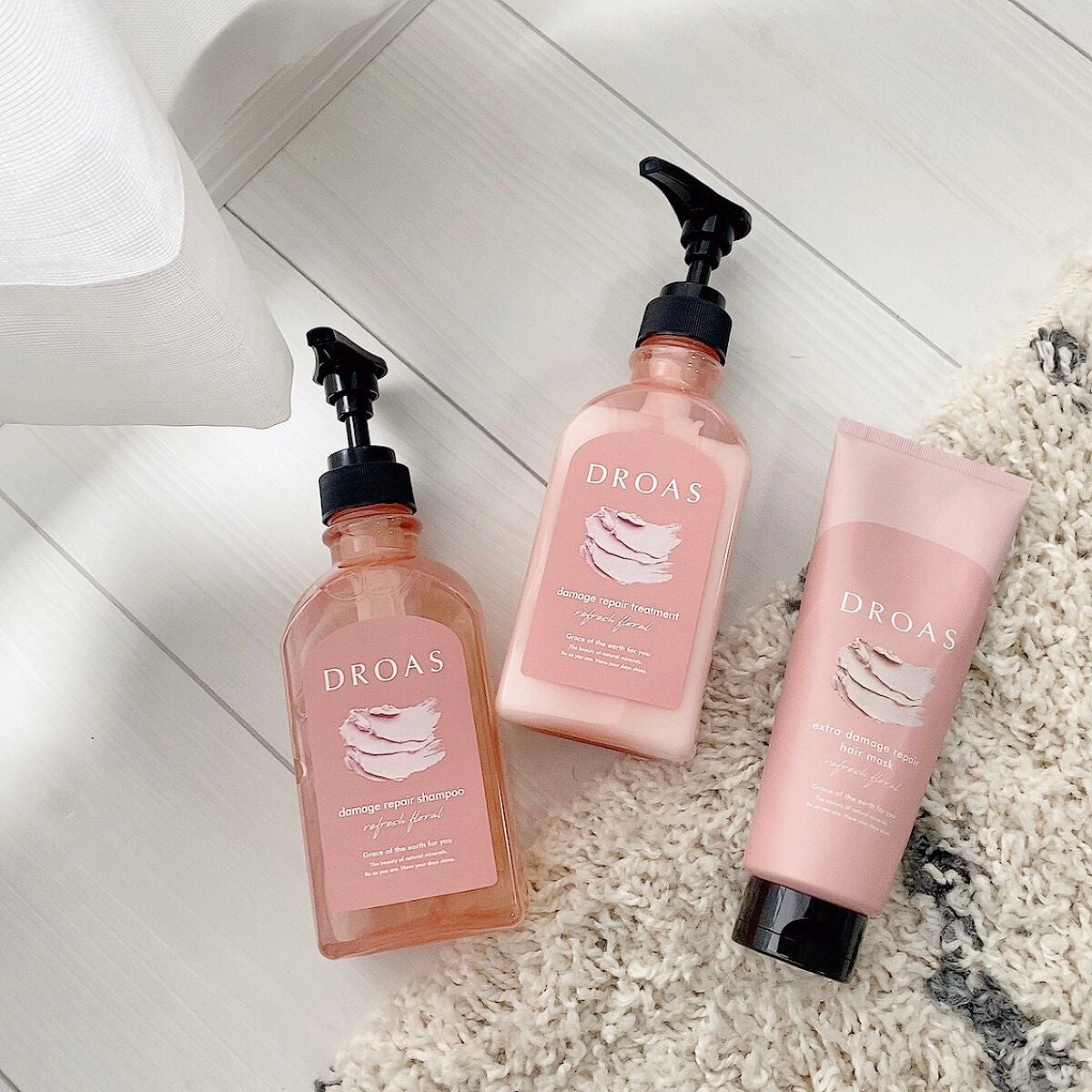 ダメージリペアシャンプー/トリートメント/DROAS/市販シャンプーを使ったクチコミ(1枚目)