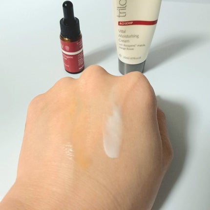 バイタル モイスチュアライジング クリーム/trilogy/フェイスクリームを使ったクチコミ(3枚目)