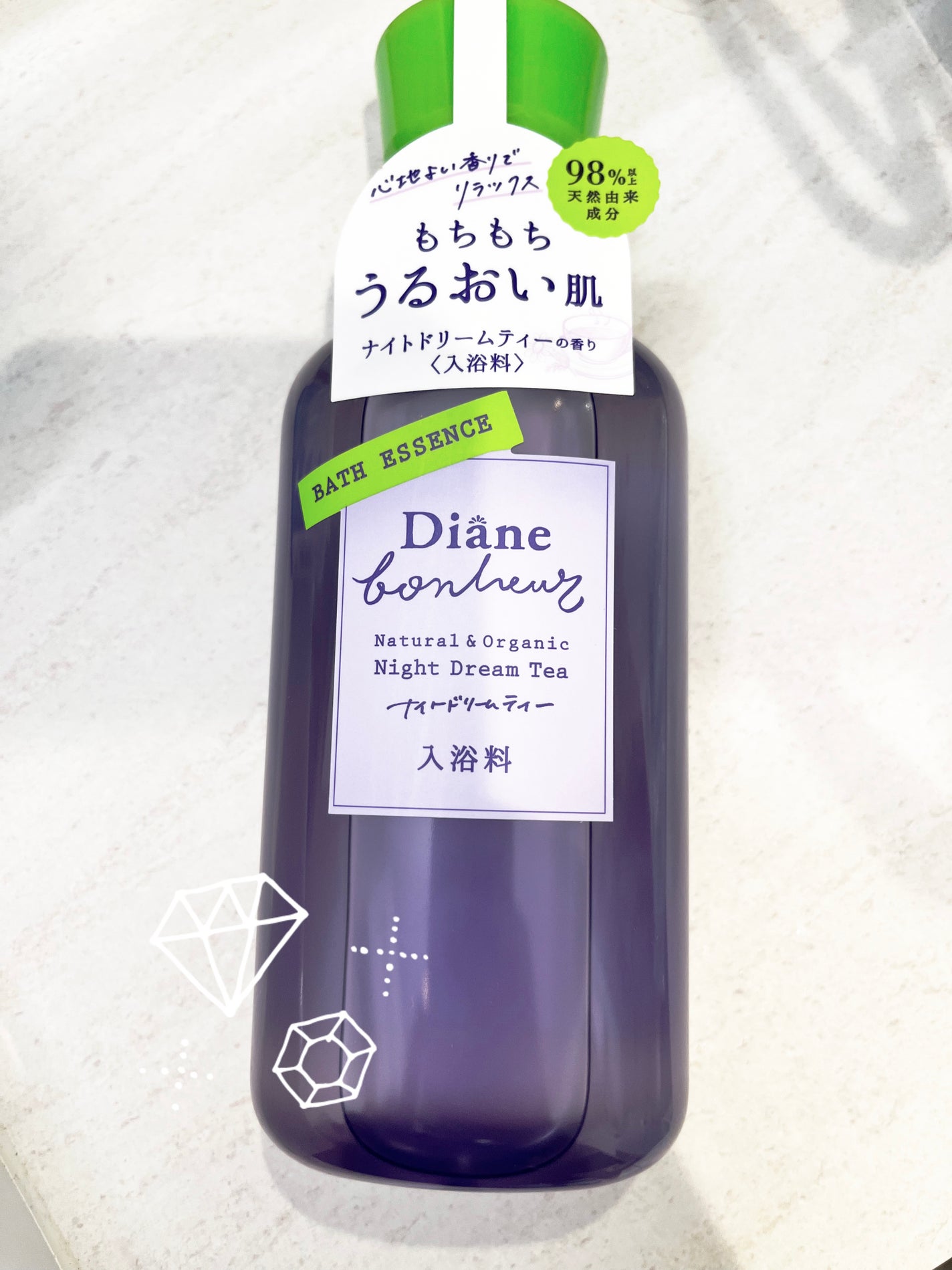 ボヌール バスエッセンス ナイトドリームティーの香り/ダイアン/保湿系入浴剤を使ったクチコミ(1枚目)