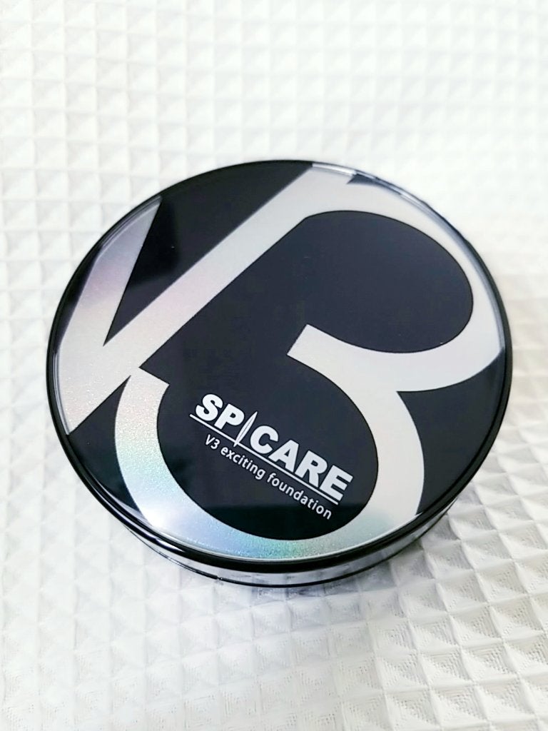 V3 エキサイティングファンデーション/SPICARE/クッションファンデーションを使ったクチコミ(1枚目)