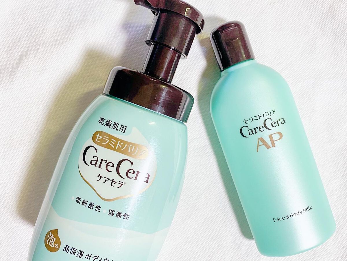 ケアセラ APフェイス&ボディ乳液/ケアセラ/ボディミルクを使ったクチコミ(1枚目)