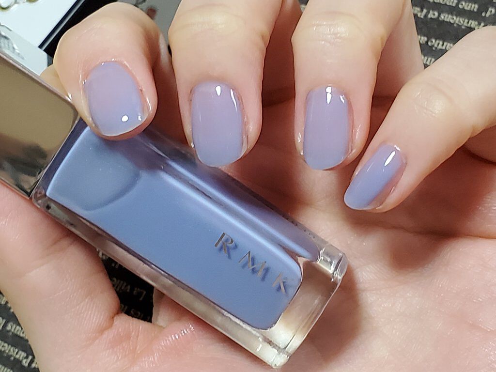 ネイルポリッシュ Rmkの口コミ Rmkネイルポリッシュ07 エアリーブルー By こよみ Lips