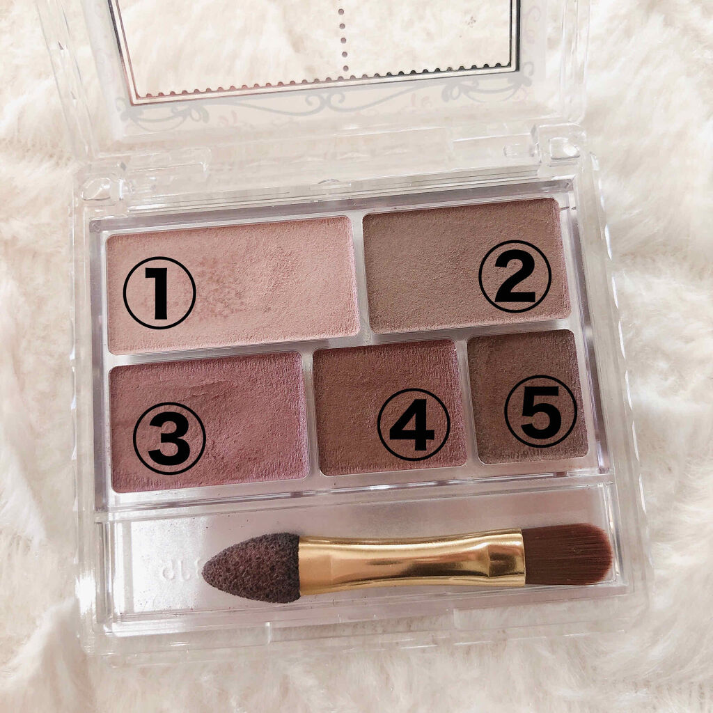 パーフェクトマルチアイズ/キャンメイク/アイシャドウパレットを使ったクチコミ（3枚目）