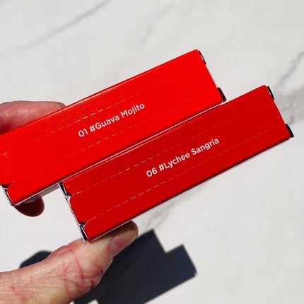 ジューシーライアー ウォーターティント/lilybyred/リップティントを使ったクチコミ(7枚目)