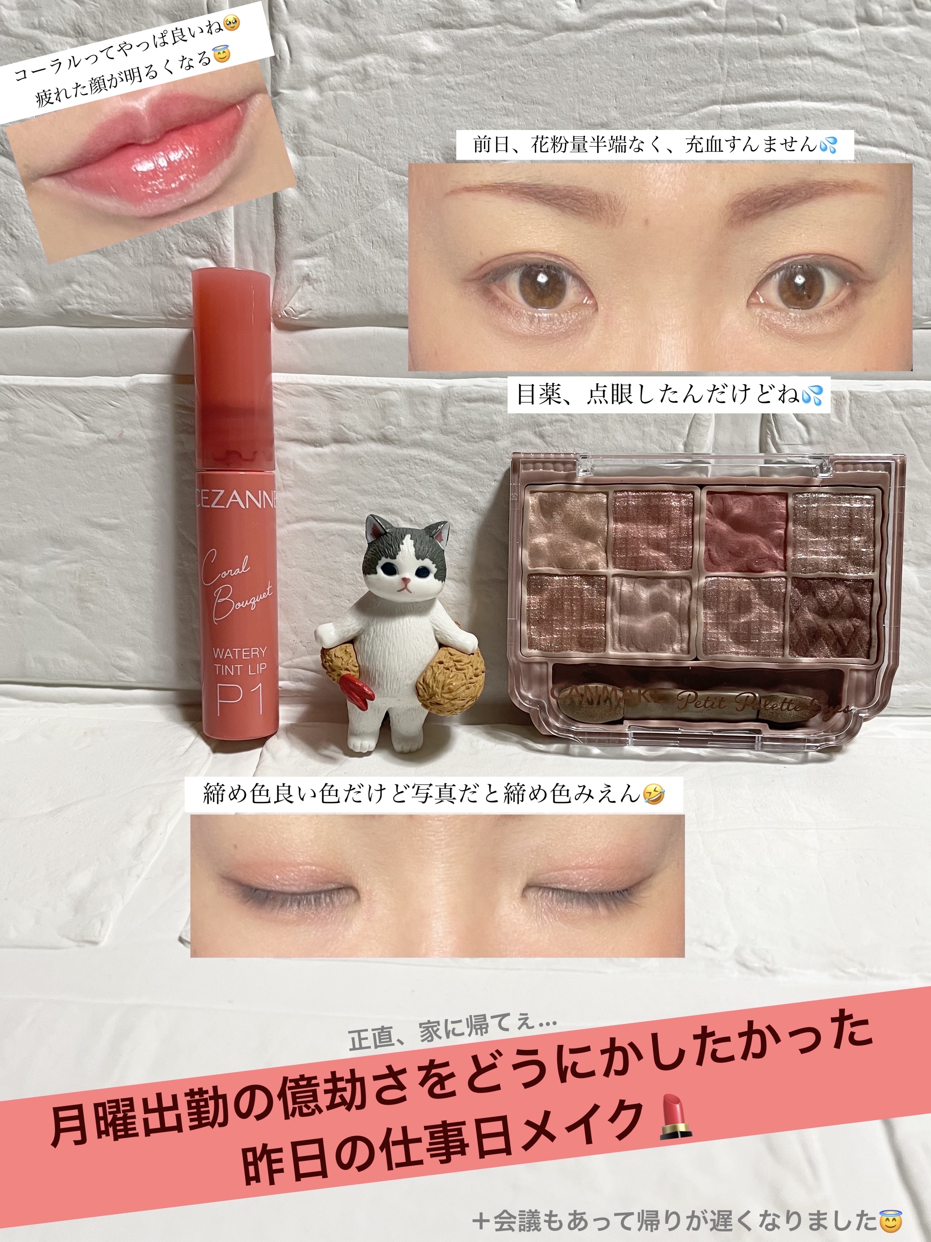 ウォータリーティントリップ/CEZANNE/リップティントを使ったクチコミ（1枚目）