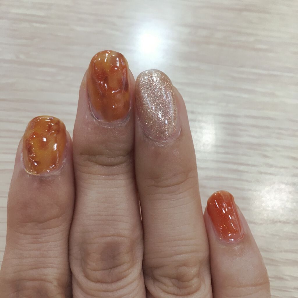 ジェルネイル ゴールド/ジェルミーワン/ジェルネイルを使ったクチコミ（1枚目）