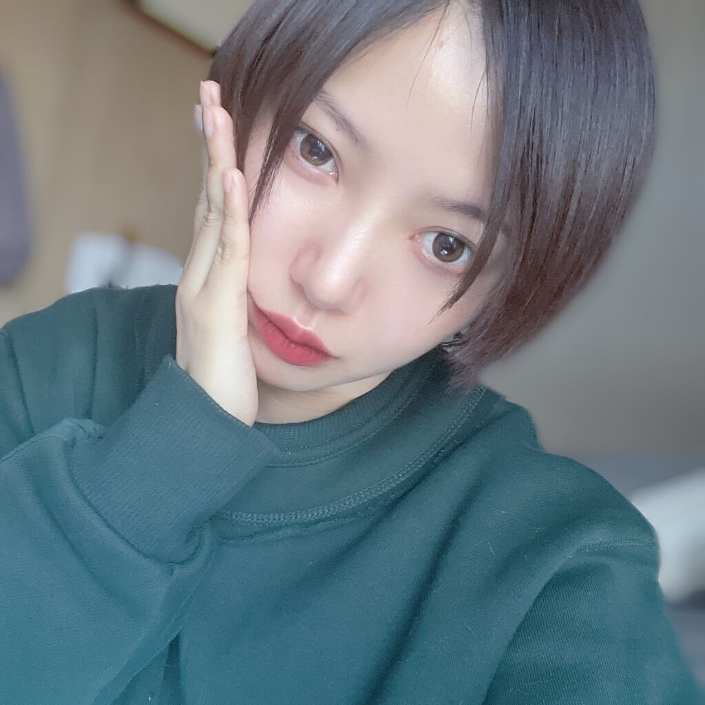 スーパーマットリップ＆チークマッド/INTO U/口紅を使ったクチコミ（3枚目）