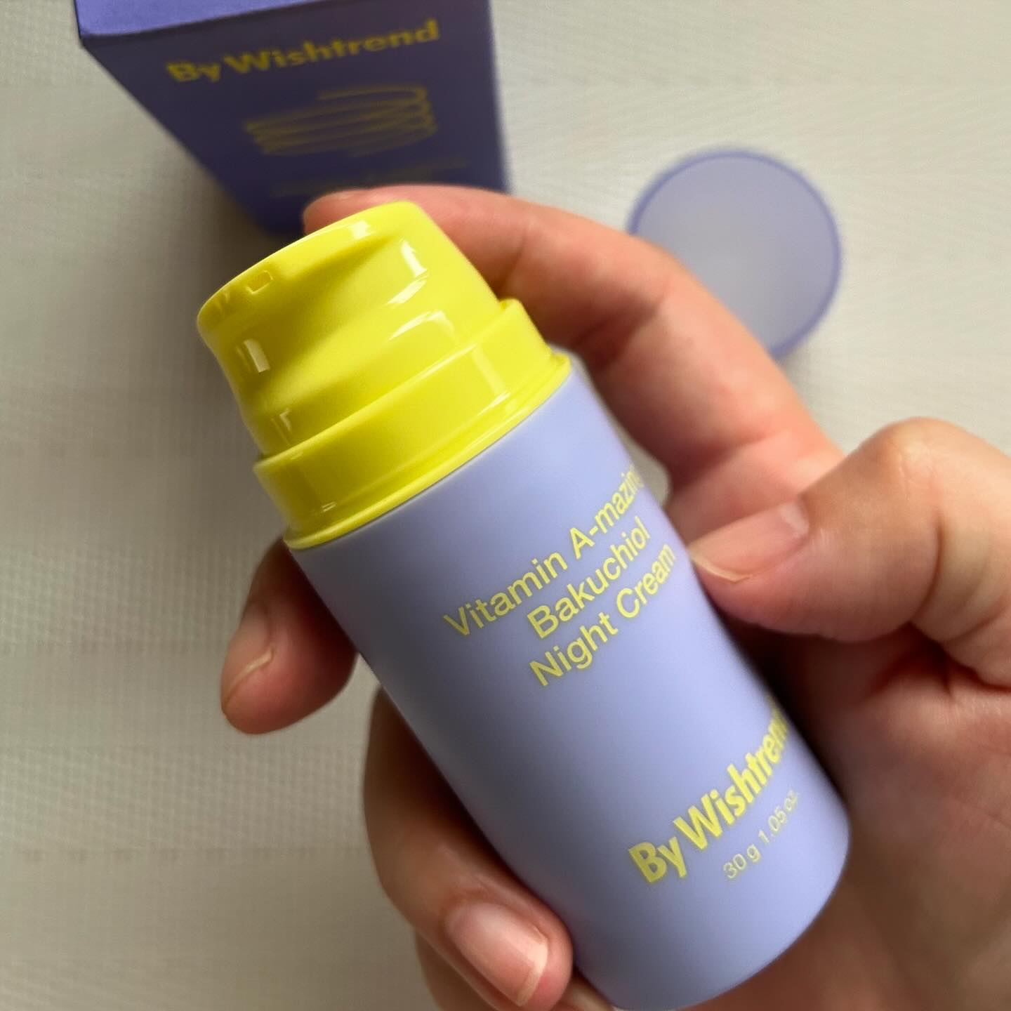 ビタミンA-mazingバクチオールナイトクリーム/By Wishtrend/フェイスクリームを使ったクチコミ（1枚目）
