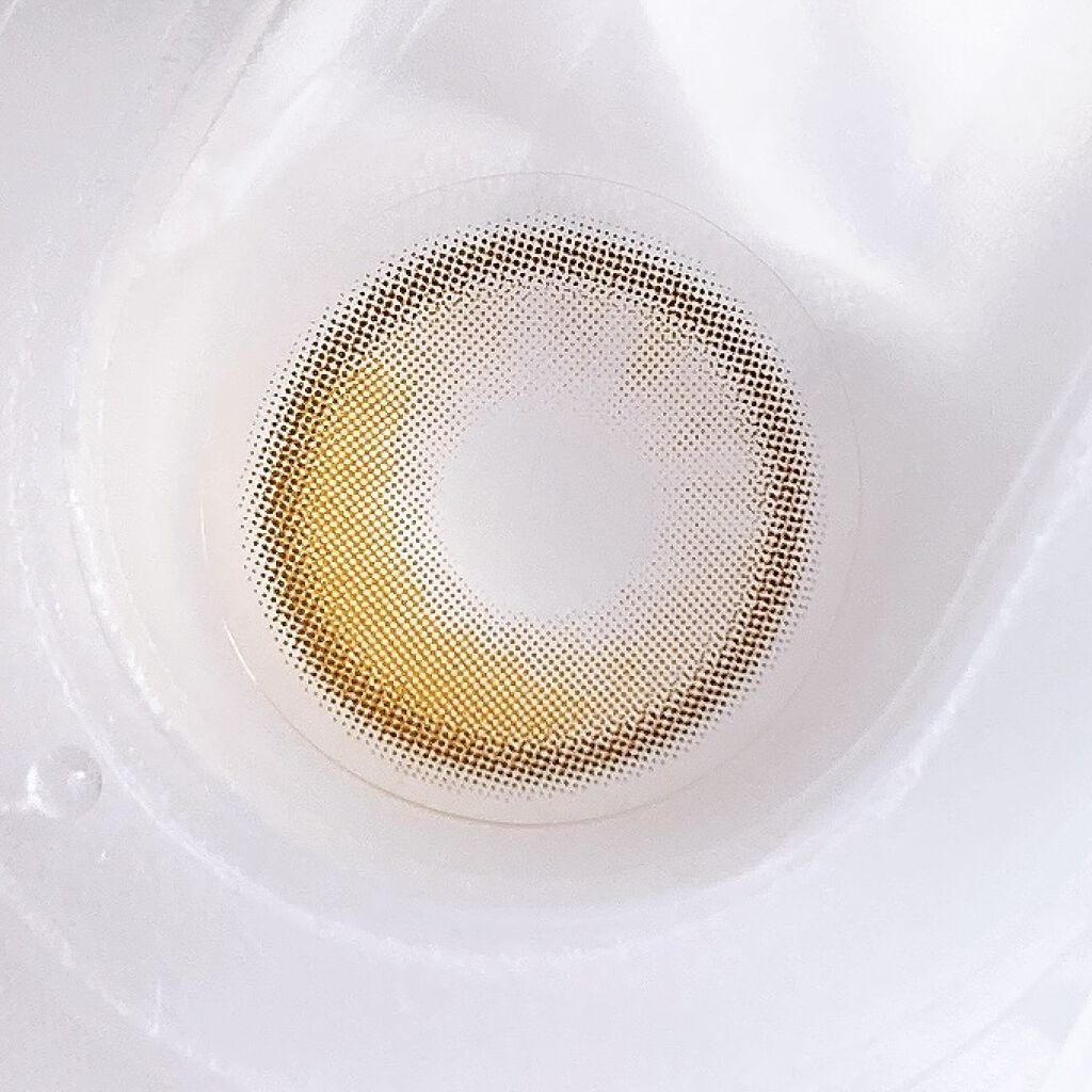 ダリアブラウンマンスリー (DAHLIA BROWN monthly)/OLOLA/１ヶ月（１MONTH）カラコンを使ったクチコミ（3枚目）