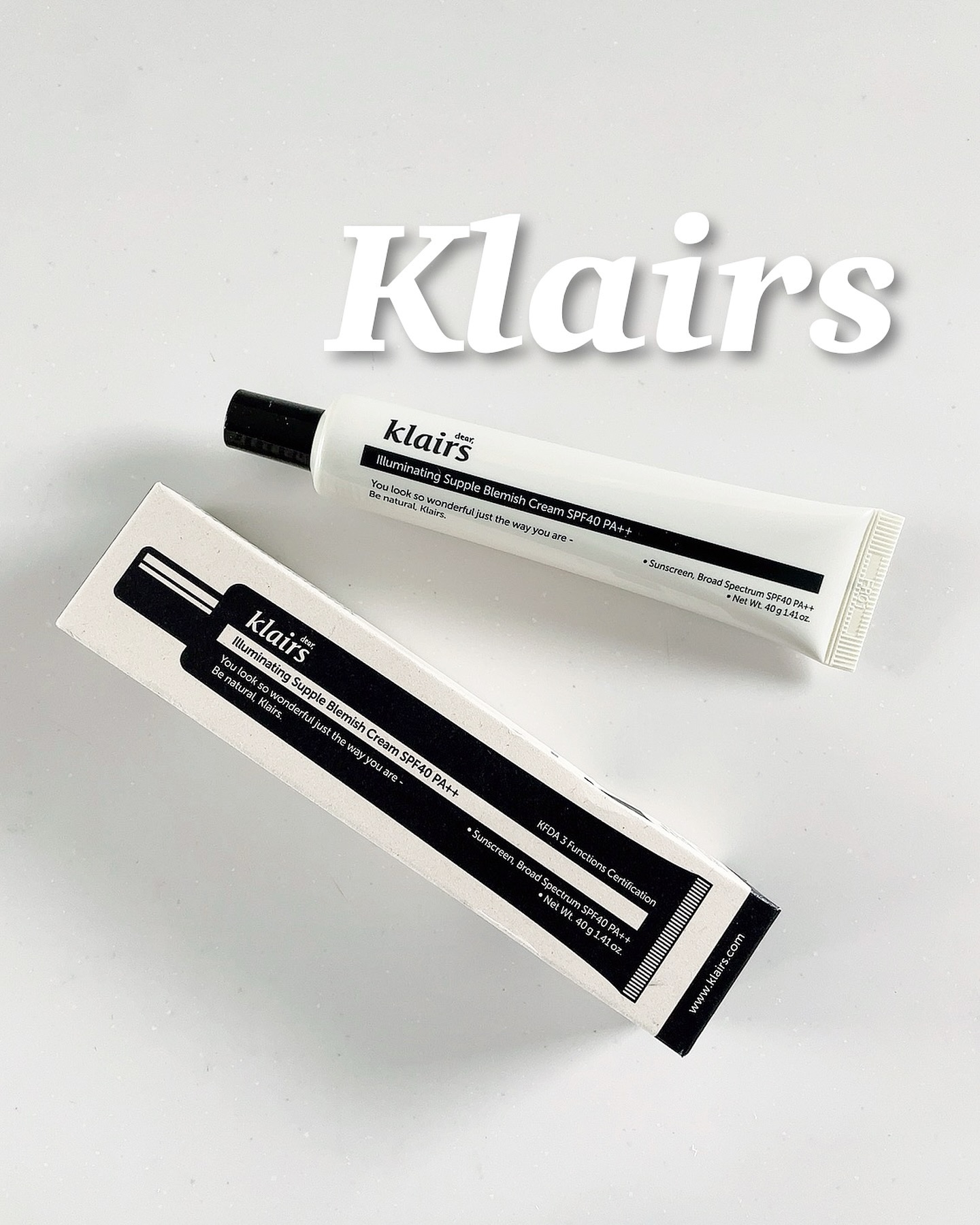 イルミネーティングサプルブレミッシュクリーム(40ml)/Klairs/化粧下地を使ったクチコミ（1枚目）
