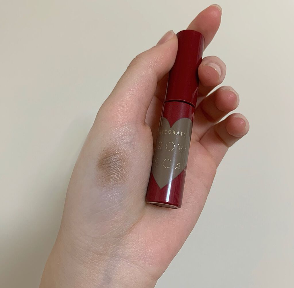 ニュアンスアイブローマスカラ/インテグレート/眉マスカラを使ったクチコミ(4枚目)