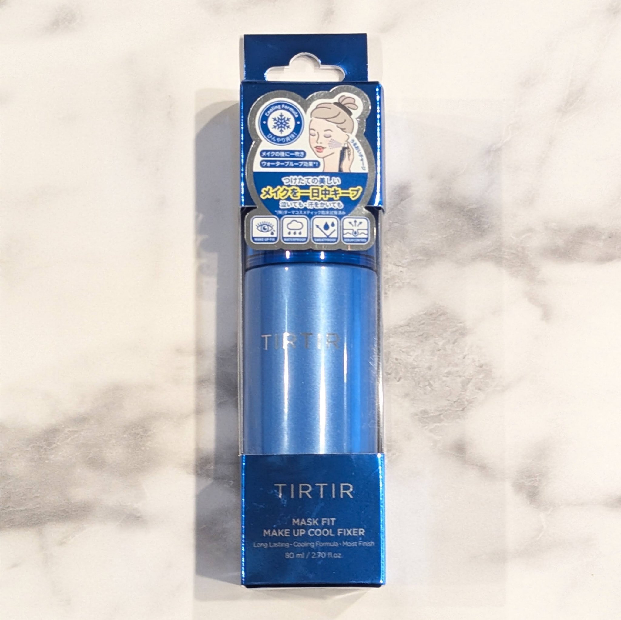 マスクフィットメイクアップ クールフィクサー/TIRTIR(ティルティル)/フィックスミストを使ったクチコミ（3枚目）