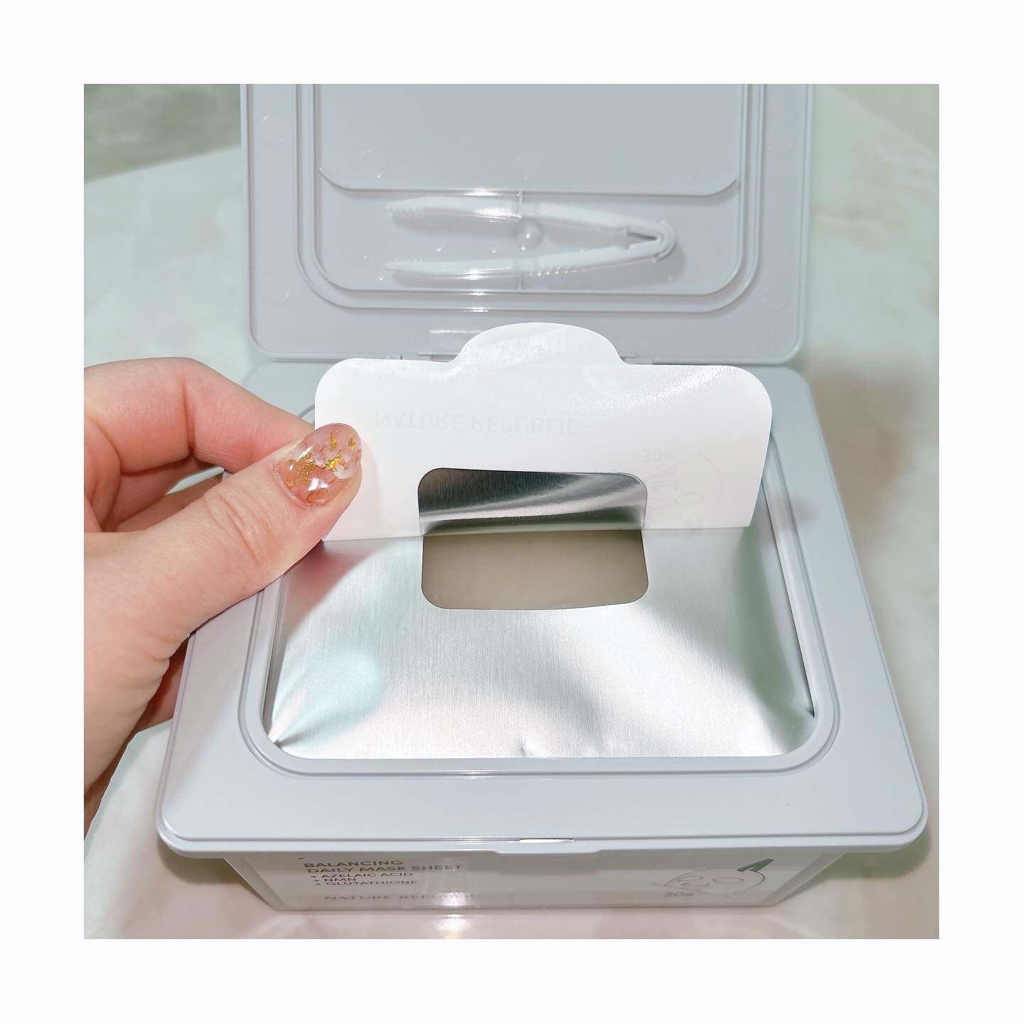 アゼペア デイリーシートマスク/ネイチャーリパブリック/シートマスク・パックを使ったクチコミ（3枚目）