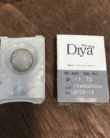 Diya 1day/Diya/ワンデー（１DAY）カラコンを使ったクチコミ（2枚目）