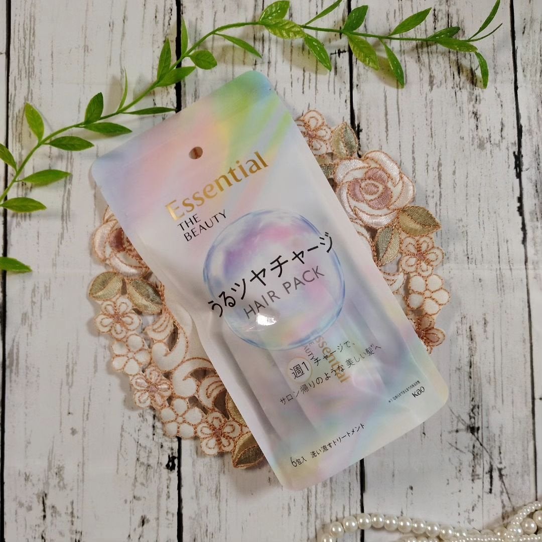 ザビューティ うるツヤチャージヘアパック/エッセンシャル/ヘアマスク・ヘアパックを使ったクチコミ(2枚目)