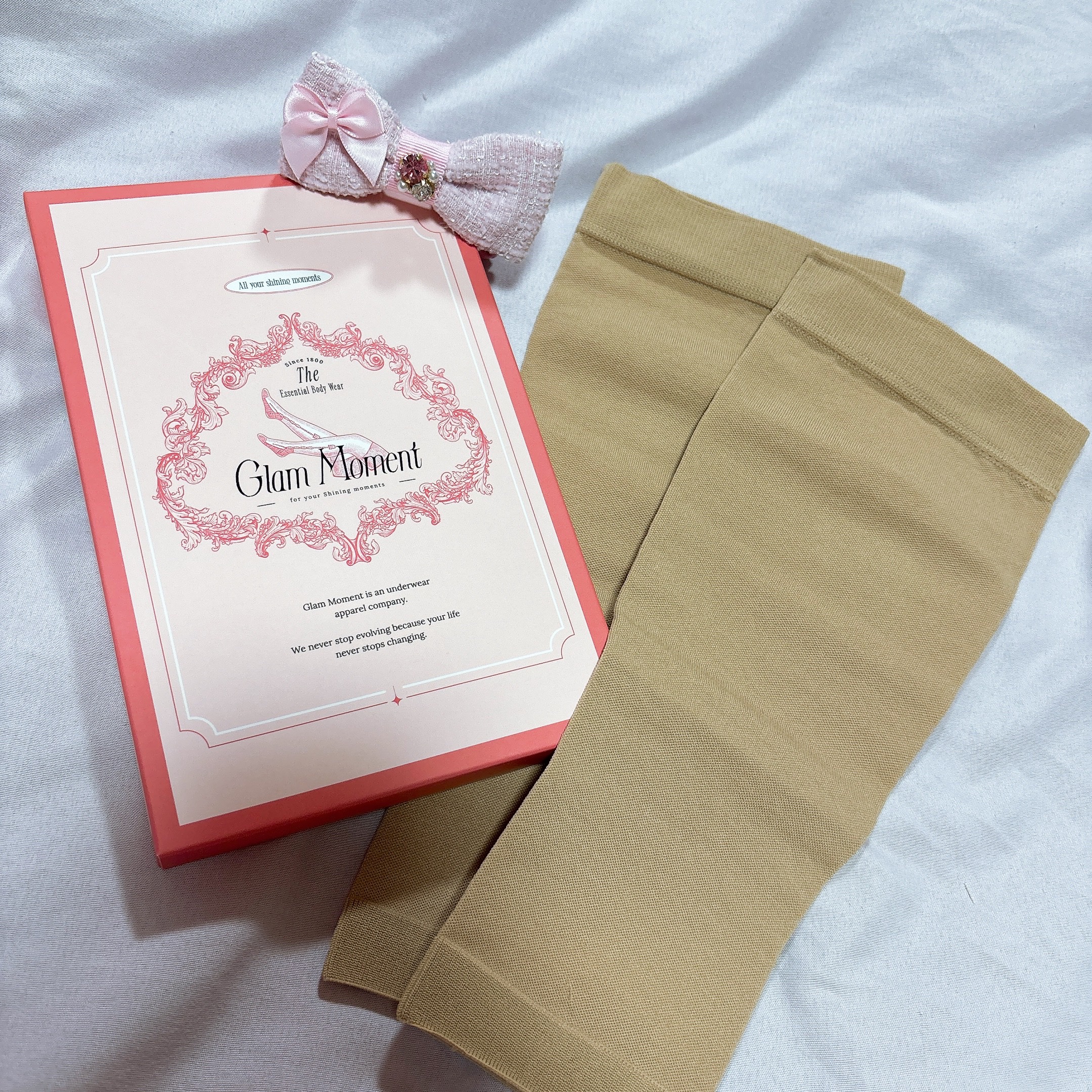 メディカルサポート オープントゥショートストッキング/グラムモーメント/着圧ソックス・レギンスを使ったクチコミ（2枚目）