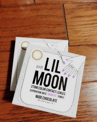 LIL MOON 1day チョコレート/LIL MOON/ワンデー（１DAY）カラコンを使ったクチコミ（1枚目）