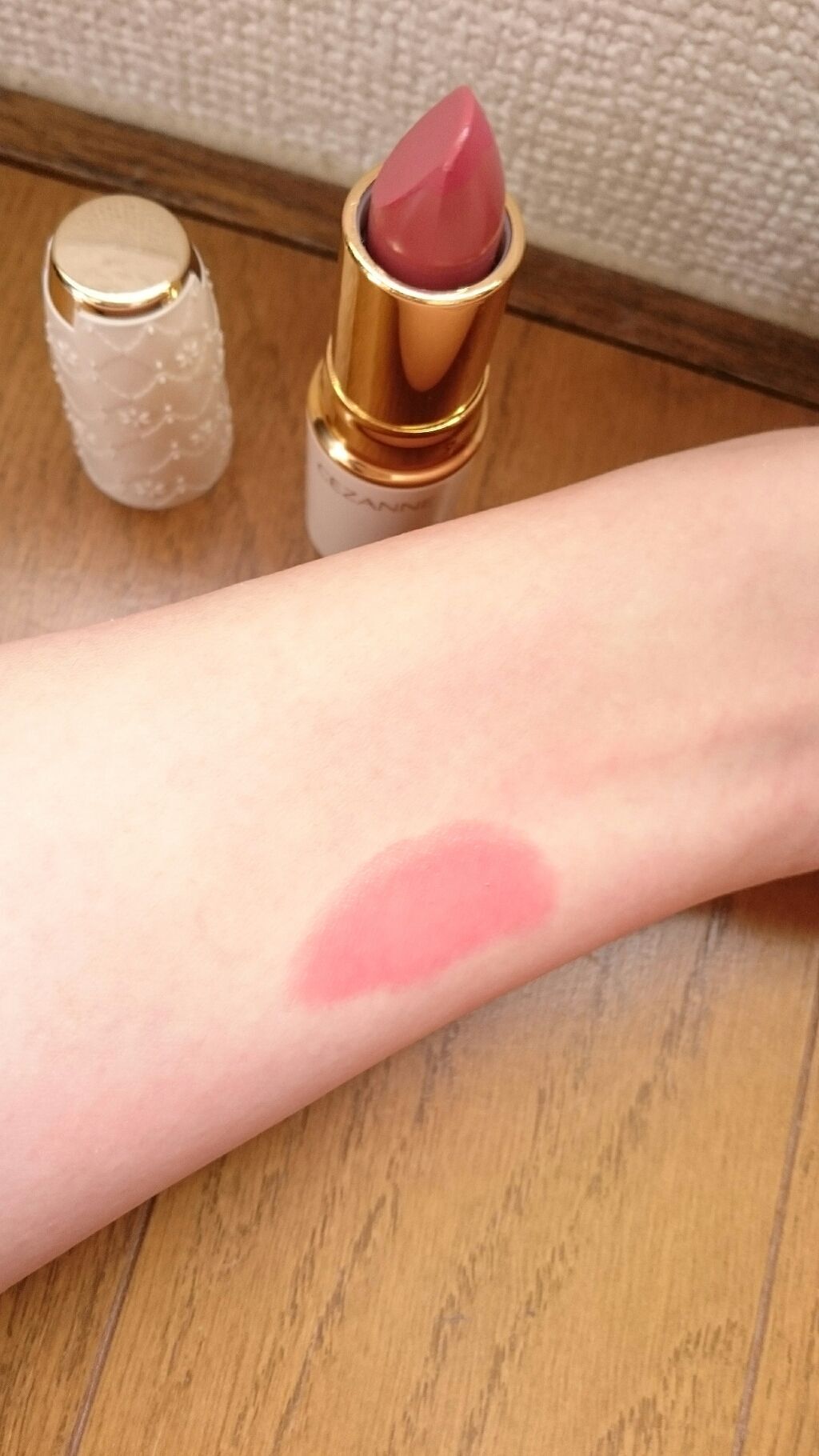 ラスティング リップカラーN/CEZANNE/口紅を使ったクチコミ(3枚目)