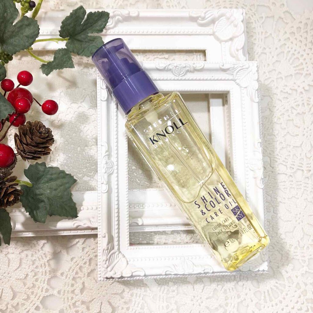 シャイン カラーケア オイル/スティーブンノル ニューヨーク/ヘアオイルを使ったクチコミ(1枚目)