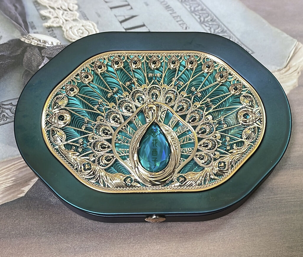 玉女桃花プレストパウダー(タイ族限定)/花西子/プレストパウダーを使ったクチコミ（2枚目）