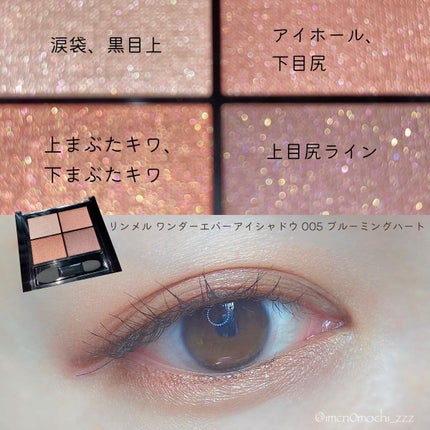 ワンダー エバー アイシャドウ/リンメル ロンドン/アイシャドウパレットを使ったクチコミ(2枚目)