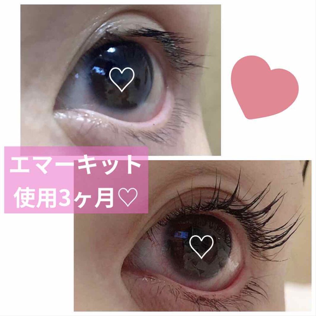 EMAKED（エマーキット）/水橋保寿堂製薬/まつげ美容液を使ったクチコミ（3枚目）