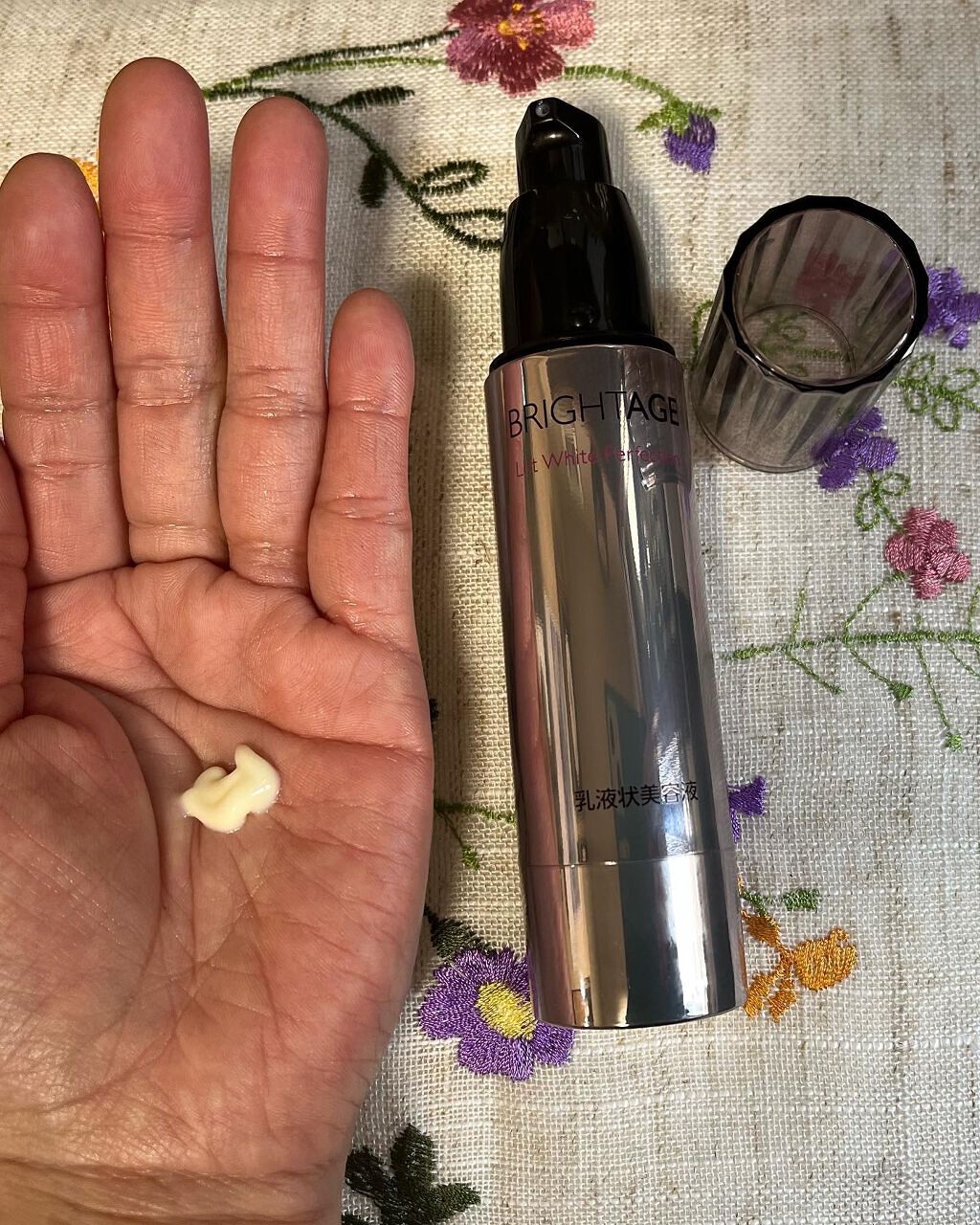 リフトホワイト パーフェクション/BRIGHTAGE/美容液を使ったクチコミ（2枚目）