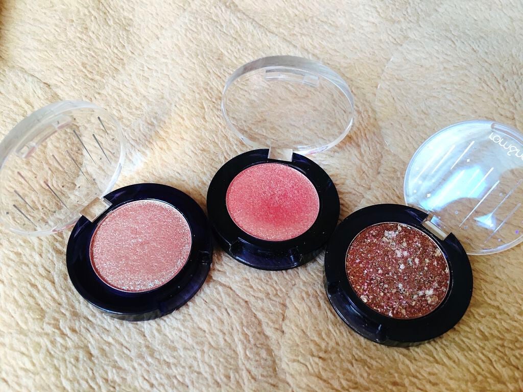 グリッター シャドウ カラー/rom&nd/グリッターを使ったクチコミ(1枚目)